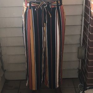 Zara striped pants trafaluc